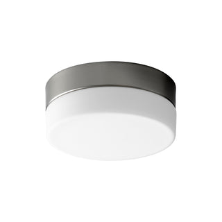 Buy satin-nickel Zuri Outdoor (Damp) Ceiling Mount Light by Oxygen