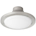 Satin Nickel with Satin Opal Glass and Opal Shade