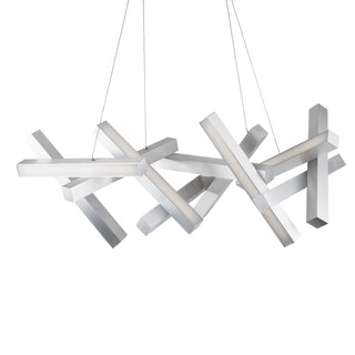 Buy brushed-aluminum Chaos Pendant by Modern Forms