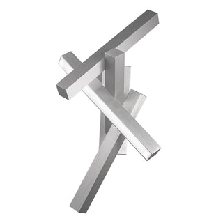 Buy brushed-aluminum Chaos Sconce by Modern Forms