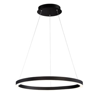Buy black-with-ring-white-glass-glass-and-opal-shade Spunto Chandelier by Eurofase