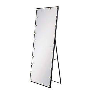 Buy black-with-clear-glass Mirror Outdoor (Damp) Mirror by Eurofase