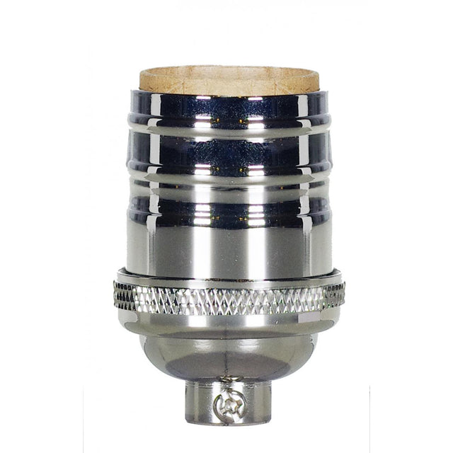 Satco Fixture Accents/Parts Brass Short Keyless Socket Accents