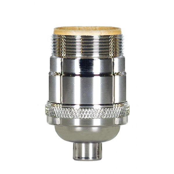 Satco Fixture Accents/Parts Brass Short Keyless Socket Accents