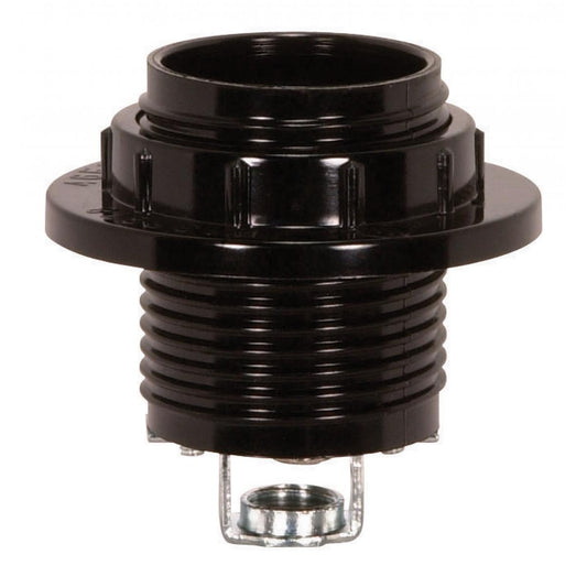 Satco Satco Fixture Accents/Parts Threaded Socket With Ring