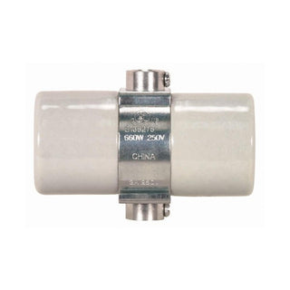 Satco Fixture Accents/Parts Porcelain Twin Porcelain Socket With Double Bushing Strap Accents