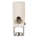 Satco Fixture Accents/Parts Porcelain Candelabra - Porcelain Sockets W/Paper Liner Accents