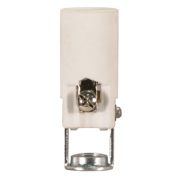 Satco Fixture Accents/Parts Porcelain Candelabra - Porcelain Sockets W/Paper Liner Accents