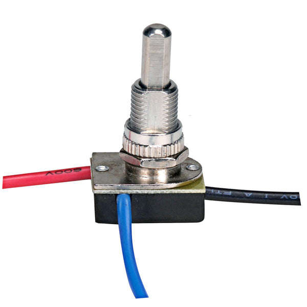 Satco Switches 3-Way Metal Push Switch