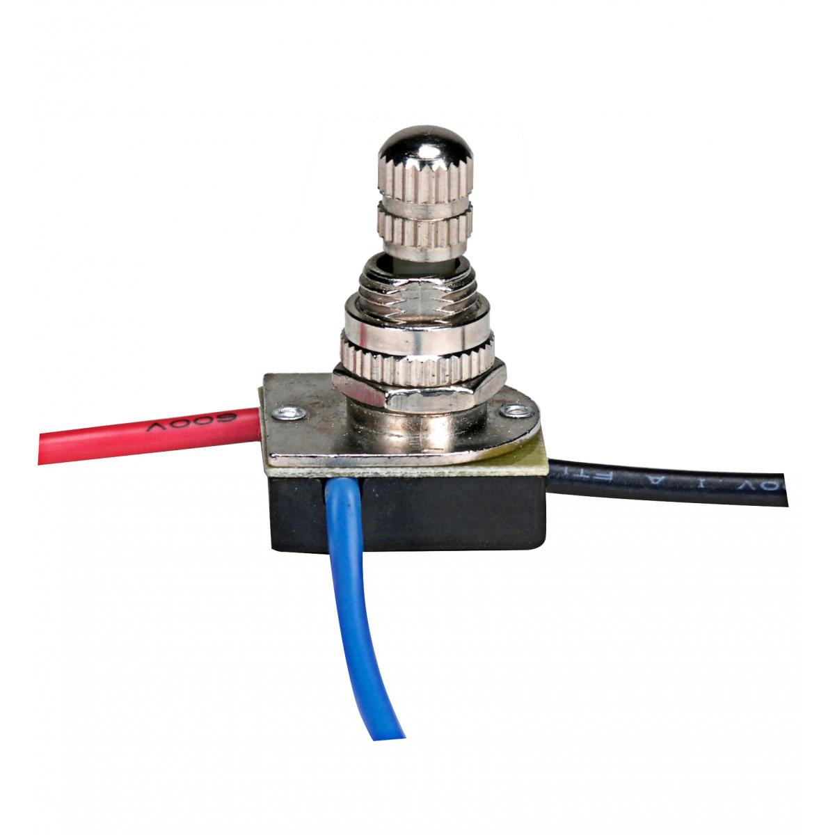 Satco Satco Switches 3-Way Metal Rotary Switch