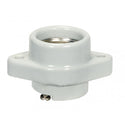 Satco Fixture Accents/Parts Porcelain Keyless Porcelain One Piece Sign Socket Accents