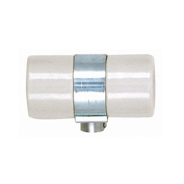 Satco Fixture Accents/Parts Porcelain Twin Porcelain Socket With Flange Bushing Cap Accents