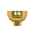 Satco Fixture Accents/Parts Brass 3 Piece Cap With Paper Liner Accents