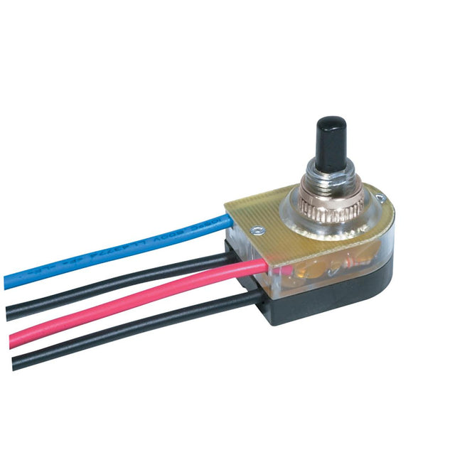 Satco Switches On-Off Lighted Push Switch