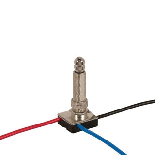 Buy nickel-plated Satco Fixture Accents/Parts 3-Way Metal Rotary Switch Accents