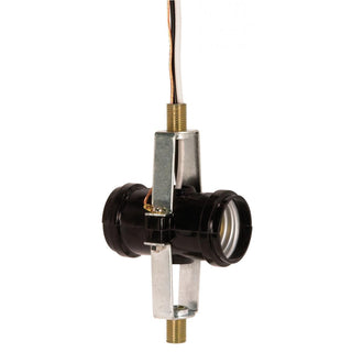 Satco Fixture Accents/Parts 1 3/4" 1/8 Ip Threaded Bottom Bracket With 1/2" Nipple Accents