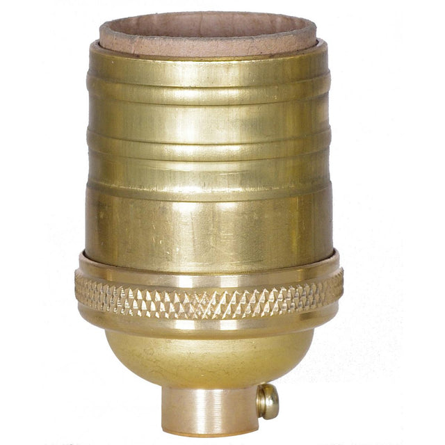 Satco Fixture Accents/Parts Brass Socket Accents
