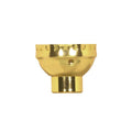 Satco Fixture Accents/Parts Brass 3 Piece Cap With Paper Liner Accents