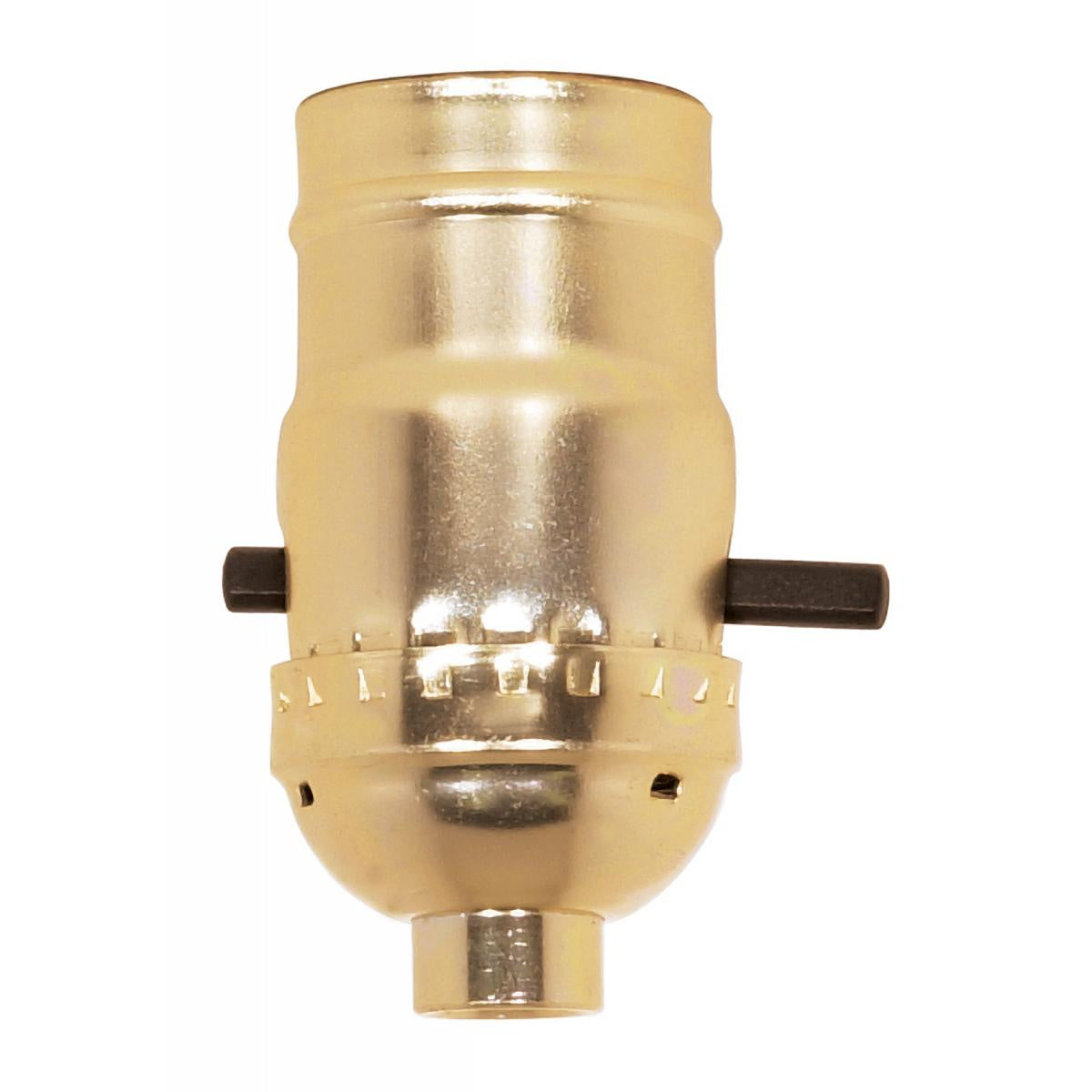 Satco Satco Parts On-Off Push Thru Socket