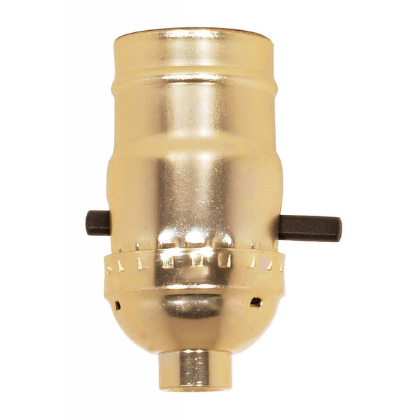 Satco Parts On-Off Push Thru Socket