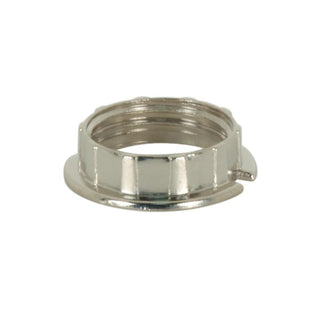Satco Fixture Accents/Parts Chrome Ring For Tubular Glass Accents