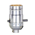 Satco Parts On-Off Push Thru Socket
