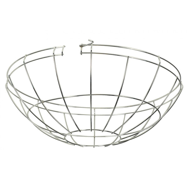 Satco Fixture Accents/Parts Chrome Wire Cage For Warehouse Shades Accents