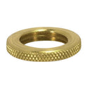 Satco Accessories Brass Knurled Locknut Accessory