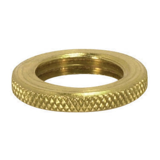 Satco Accessories Brass Knurled Locknut Accessory