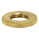 Satco Accessories Brass Knurled Locknut Accessory