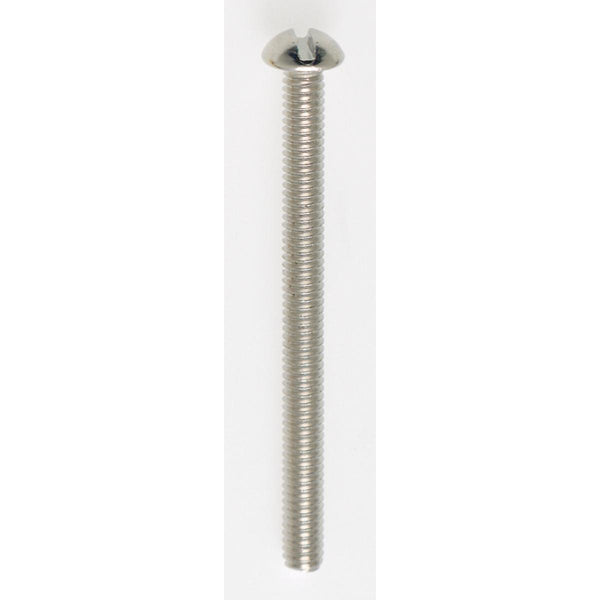 Satco Accessories Steel Round Head Slotted Machine Screw Accessory