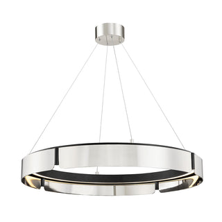 Buy burnished-nickel-black-combo Tribeca Outdoor (Damp) Chandelier by Hudson Valley