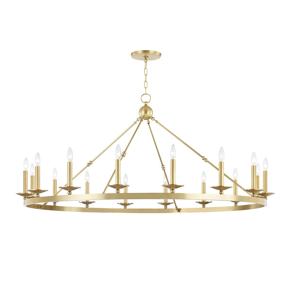 Allendale Outdoor (Damp) Chandelier by Hudson Valley