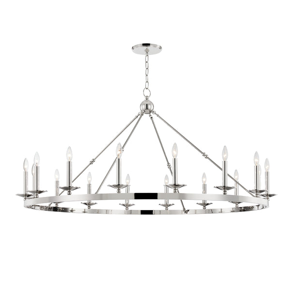 Allendale Outdoor (Damp) Chandelier by Hudson Valley