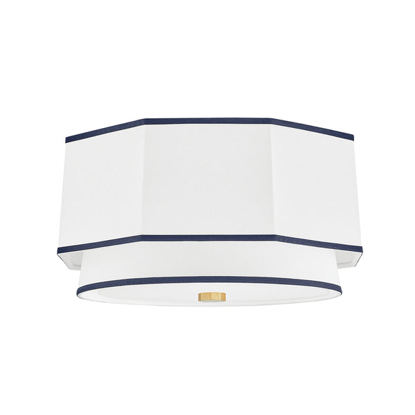 Riverdale Outdoor (Damp) Flush Mount Ceiling Light by Hudson Valley