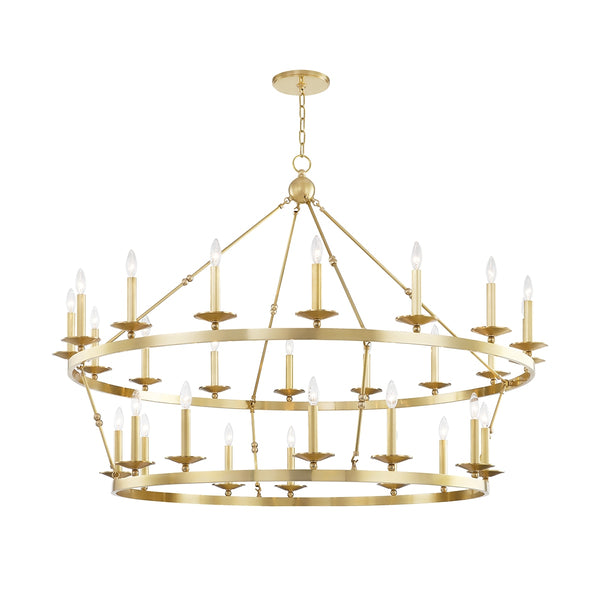 Allendale Outdoor (Damp) Chandelier by Hudson Valley