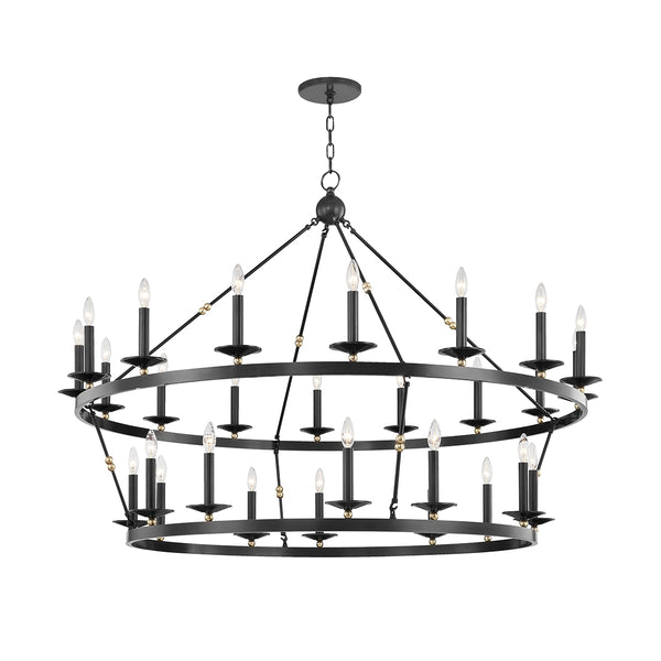 Allendale Outdoor (Damp) Chandelier by Hudson Valley