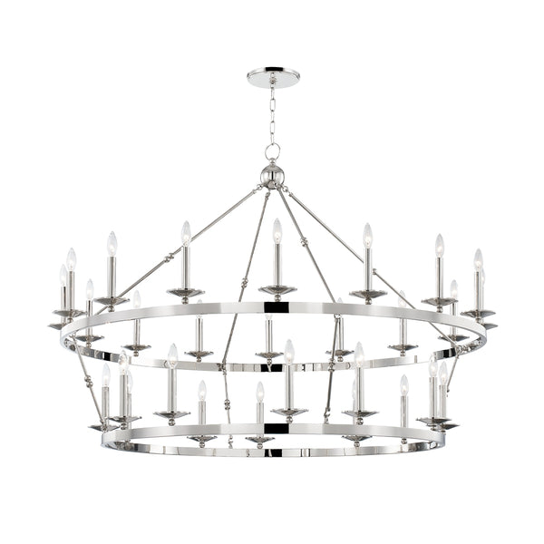 Allendale Outdoor (Damp) Chandelier by Hudson Valley