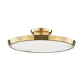 Draper Outdoor (Damp) Flush Mount Ceiling Light by Hudson Valley
