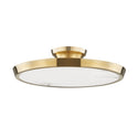 Draper Outdoor (Damp) Flush Mount Ceiling Light by Hudson Valley