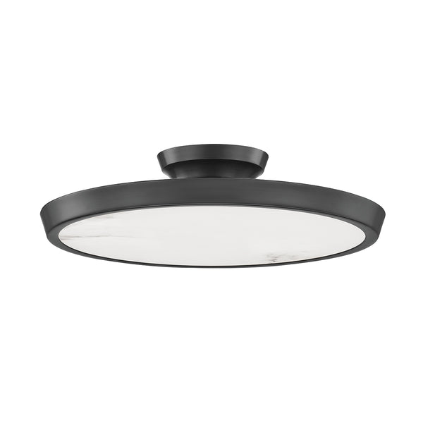 Draper Outdoor (Damp) Flush Mount Ceiling Light by Hudson Valley