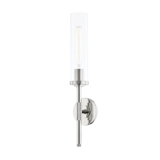 Buy polished-nickel Bowery Outdoor (Damp) Sconce by Hudson Valley
