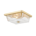 Hines Outdoor (Damp) Flush Mount Ceiling Light by Hudson Valley