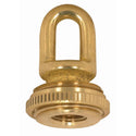 Satco Accessories Brass 1/4 Ip Matching Screw Collar Loop With Ring Accessory