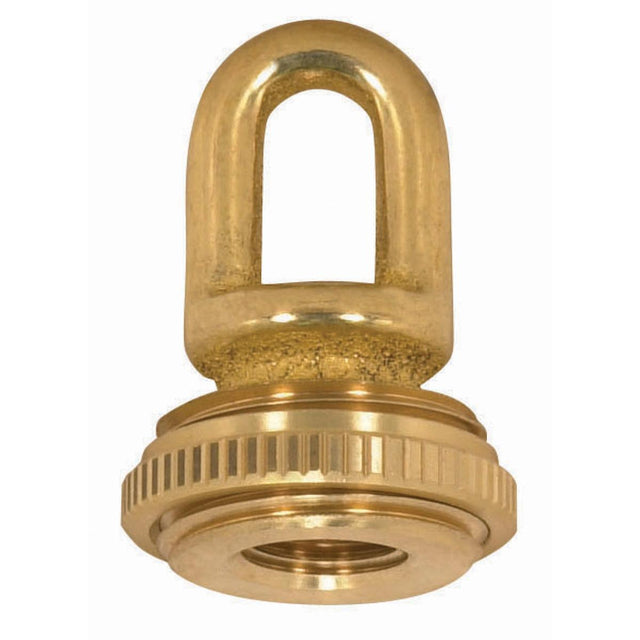 Satco Accessories Brass 1/4 Ip Matching Screw Collar Loop With Ring Accessory