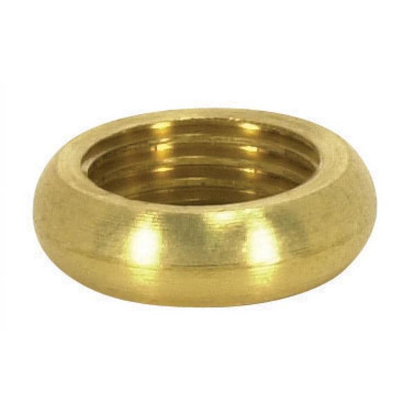 Satco Accessories Brass Beaded Locknut Accessory