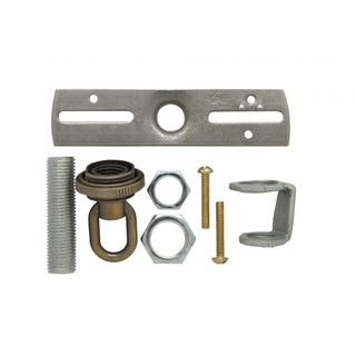 Buy antique-brass Satco Accessories Screw Collar Loop Parts Bag Accessory