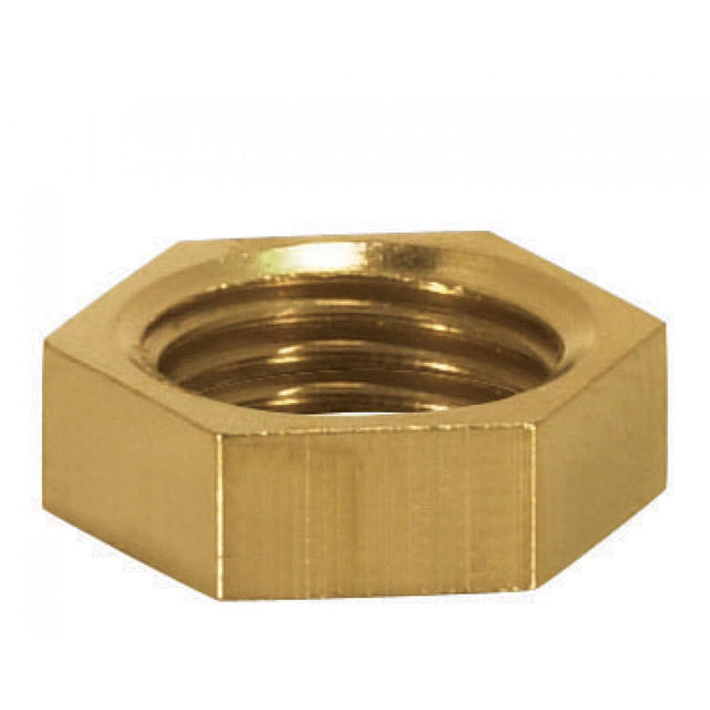 Satco Accessories Brass Hexagon Locknut Accessory