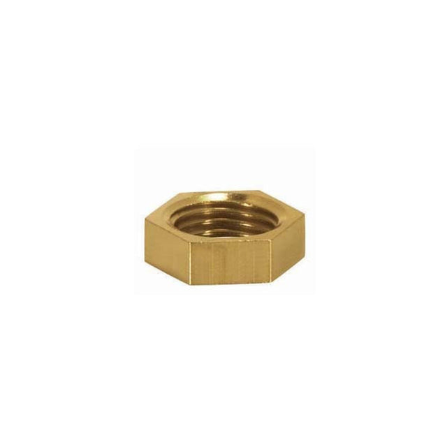 Satco Accessories Brass Hexagon Locknut Accessory