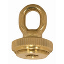 Satco Accessories Brass 1/4 Ip Matching Screw Collar Loop With Ring Accessory